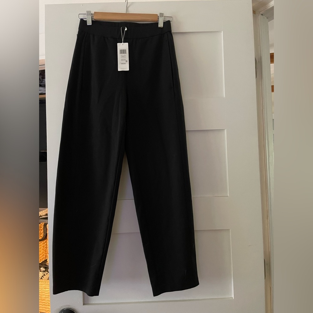 Eileen Fisher Lantern Pants Black XXS NWT